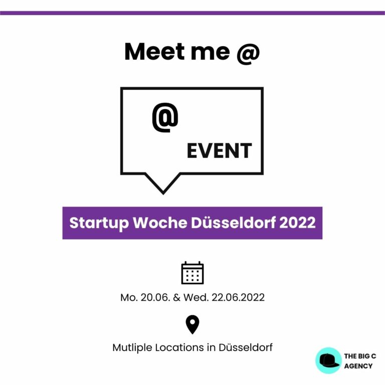 Startup Woche Düsseldorf 2022